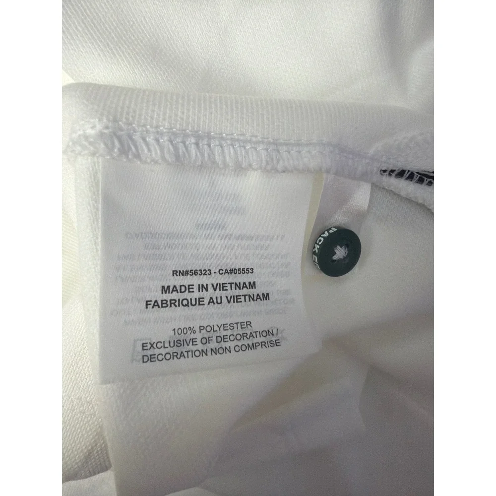 Green Bay Packers Nike Polo Shirt Men's Small White Training Dri-Fit‎ On-Field